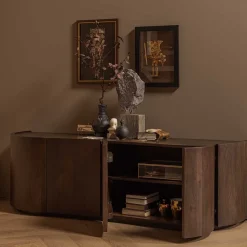 Lowboard in Walnuss Braun - Varras