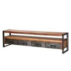 Lowboard Mendoza aus Sheesham Massivholz