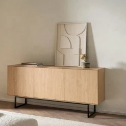 Lowboard und Vitrine Set - Jaskin (zweiteilig)