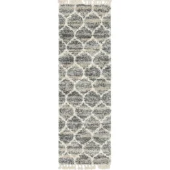 Läufer mit Fransen und Kachelmuster - Kalabria