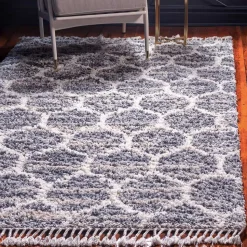 Läufer mit Fransen und Kachelmuster - Kalabria