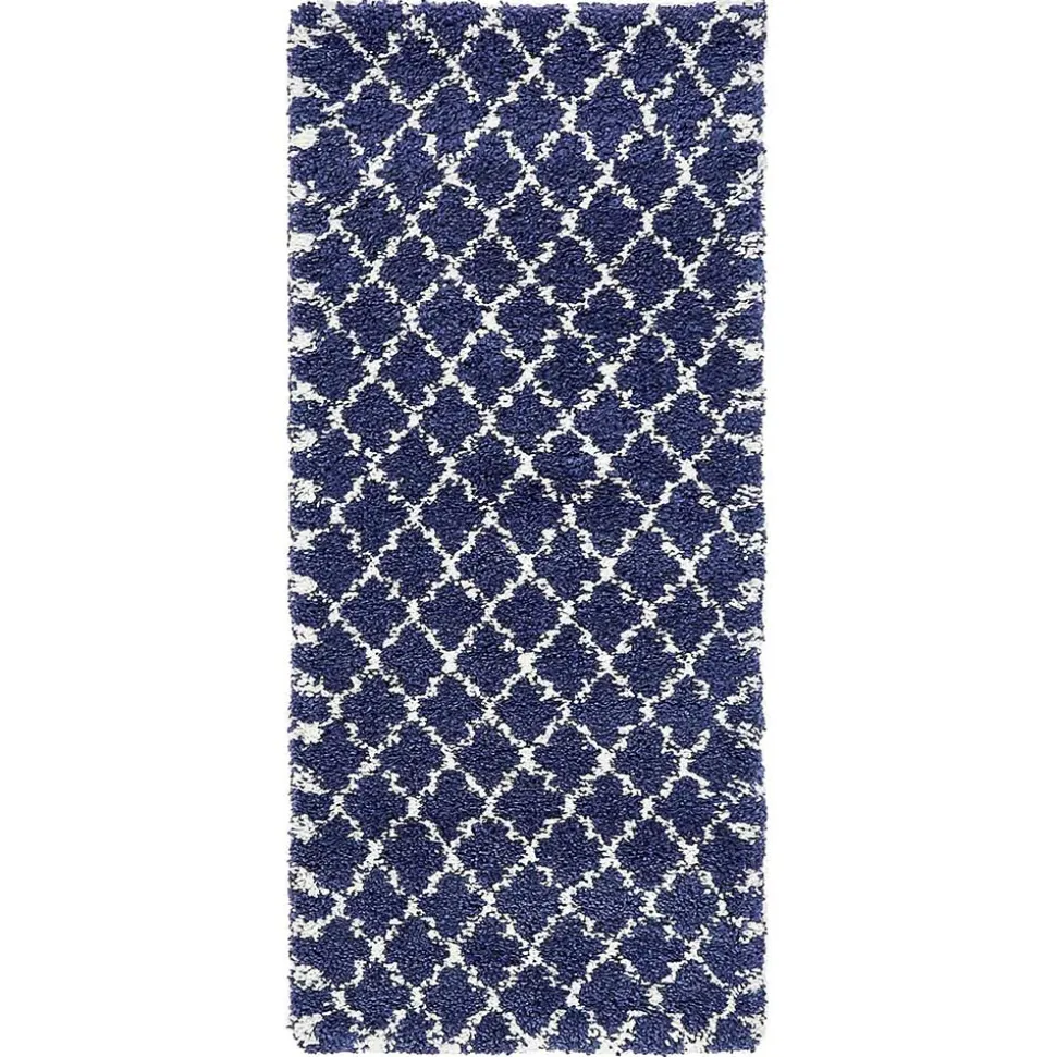 Läufer Teppich mit Hochflor in fünf Größen - Prima