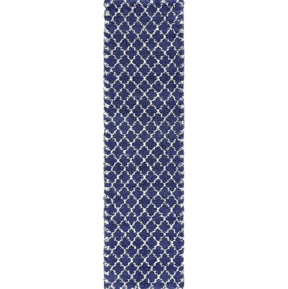 Läufer Teppich mit Hochflor in fünf Größen - Prima