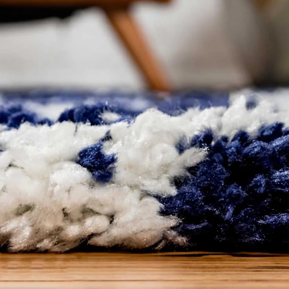 Läufer Teppich mit Hochflor in fünf Größen - Prima