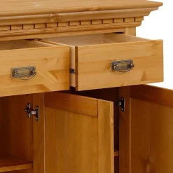 Massive Landhaus Schränke als Set - Fausanda (fünfteilig)