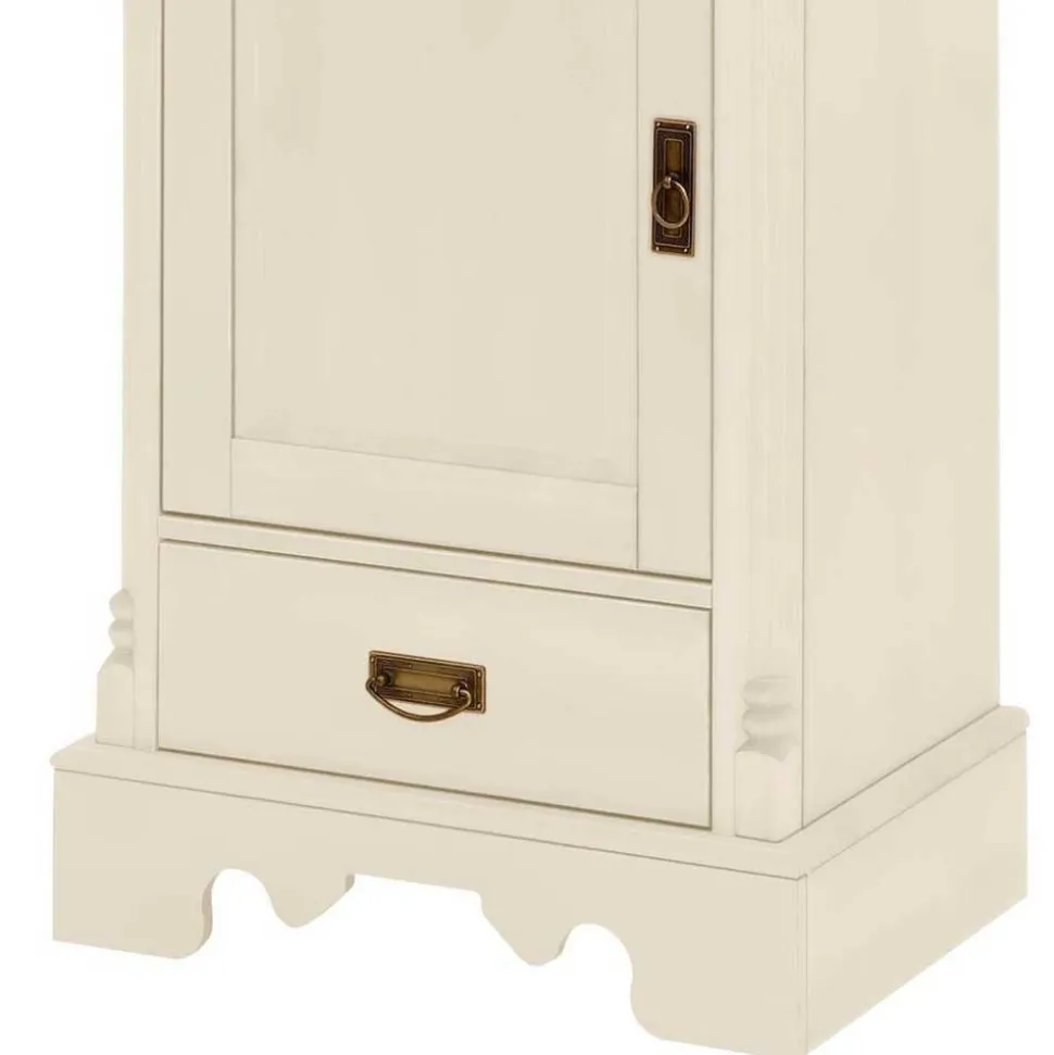 Massive Schränke & Regale in Creme - Rospus (fünfteilig)