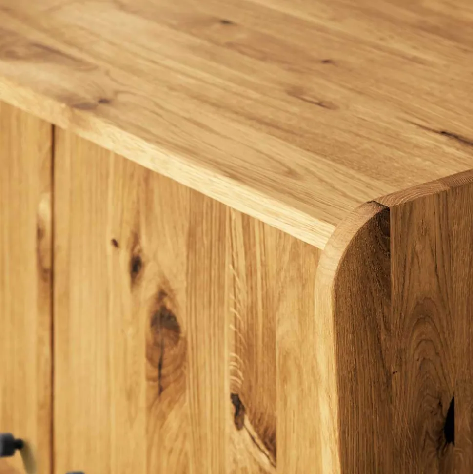 Massive Türen-Kommode im Mid Century Stil - Hardus