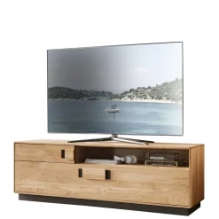 Massive Wohnzimmereinrichtung mit LED - Xeddos (dreiteilig)