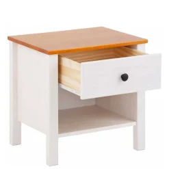 Massiver Nachttisch mit Fach & Schublade - Ucledia