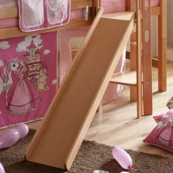 Massives Mädchen Rutschebett aus Buche Natur - Haikon