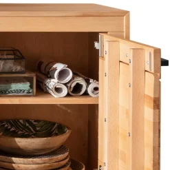 Massives TV-Board aus geölter Kernbuche - Sarosca