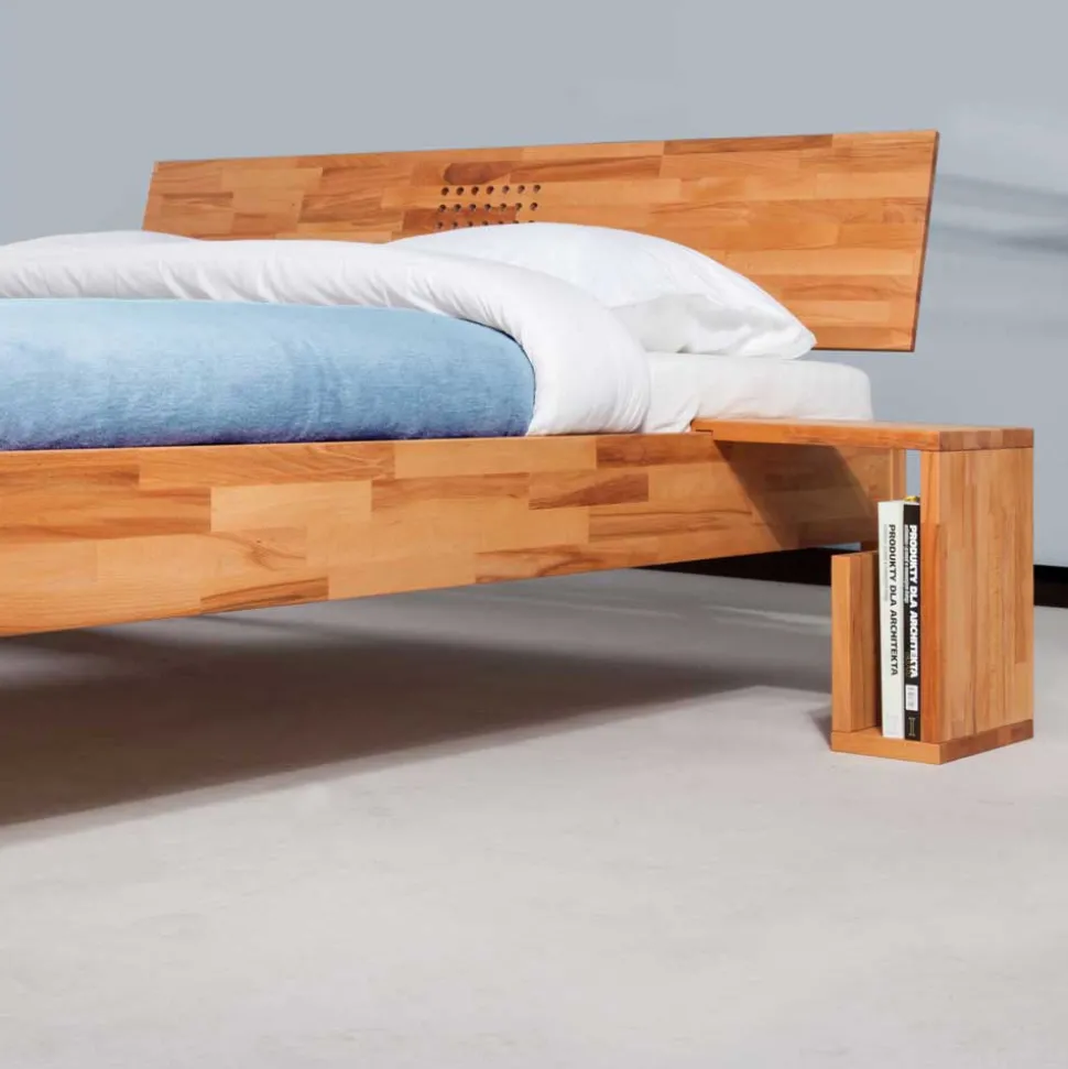 Massivholz Bett Narkondam aus Kernbuche