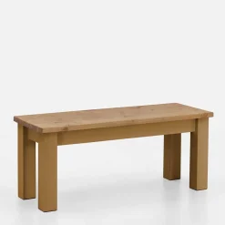 Massivholz Esstischbank in Kiefer Laugenfarbig - Bowie