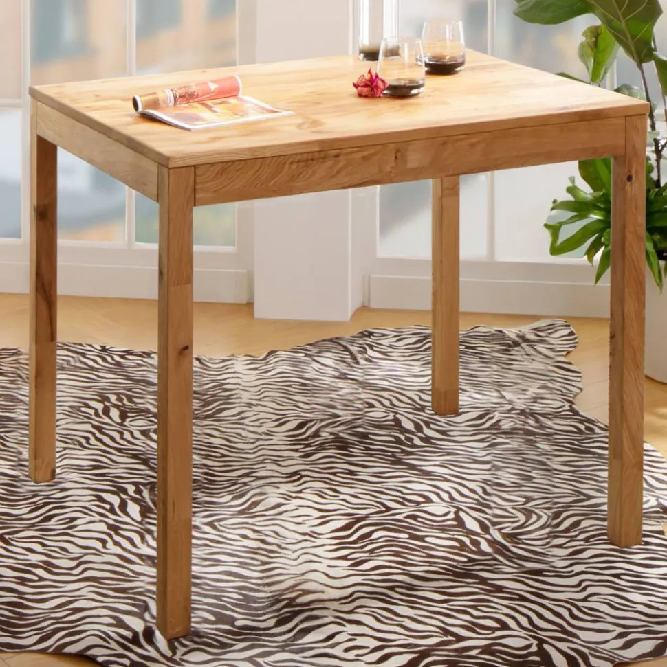 Massivholz Küchentisch aus geölter Wildeiche - Funky