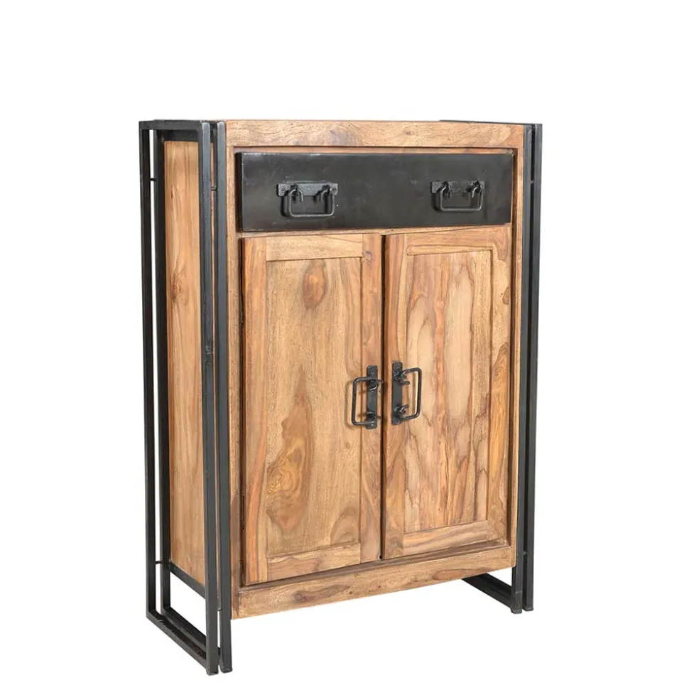 Massivholz Kommode Mendoza aus Akazie Massivholz