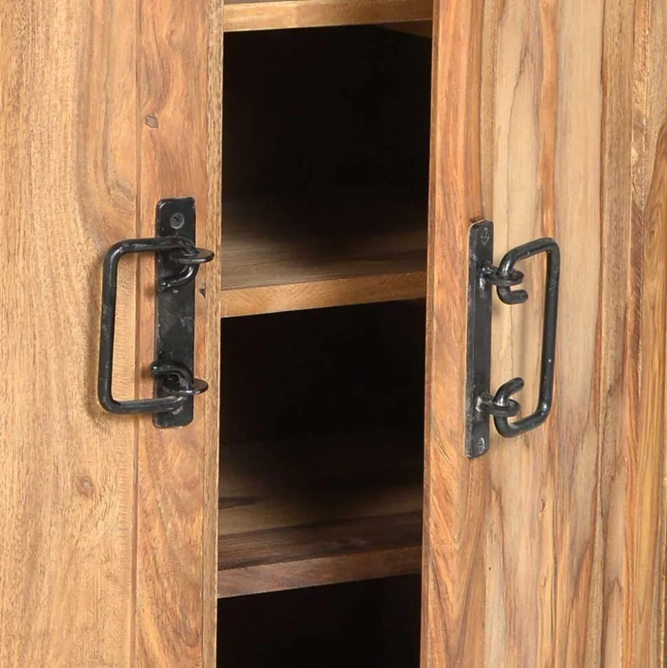 Massivholz Kommode Mendoza aus Akazie Massivholz