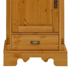 Massivholz Landhausvitrine gebeizt & geölt - Fausanda