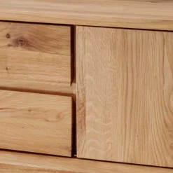 Massivholz Lowboard für TV 180x50x50 cm - Lampione