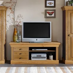 Massivholz Lowboard Piatra aus Kiefer