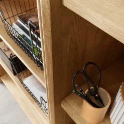 Massivholz Office Regal für Aktenordner - Melanie