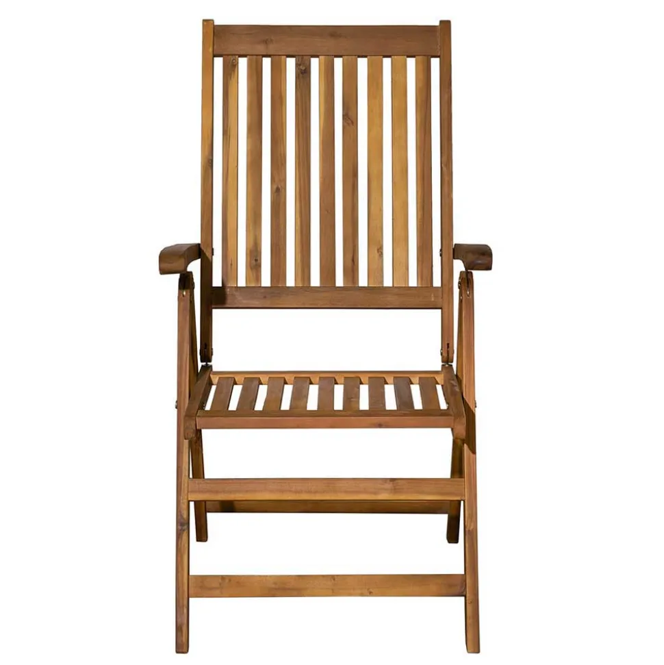 Massivholz Tischgruppe oval - Eliva (vierteilig)