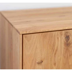 Massivholz TV Kommode mit LED Beleuchtung - Cocondar