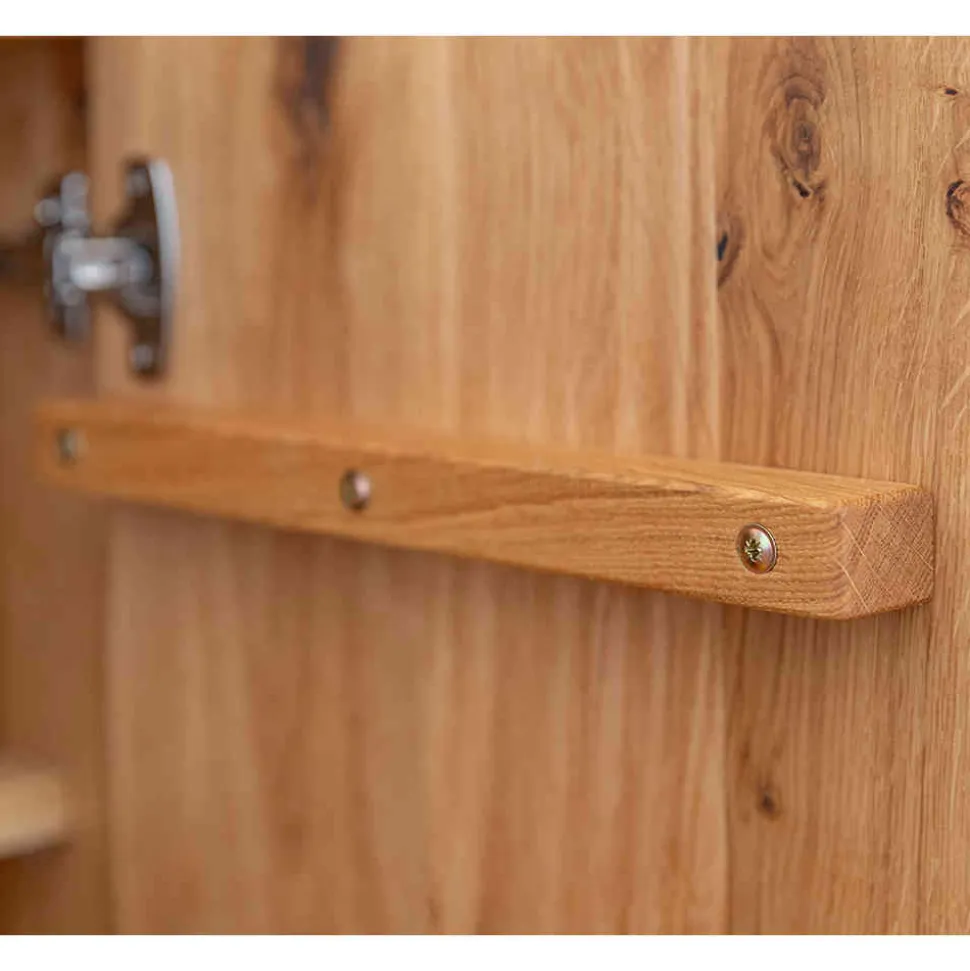 Massivholz TV Kommode mit LED Beleuchtung - Cocondar