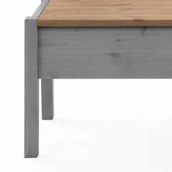 Massivholzbank Jytte aus Kiefer gelaugt