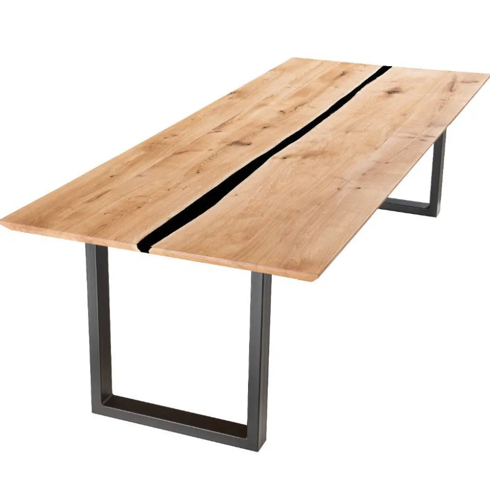 Massivholz-Essenstisch aus Wildeiche - Jyrasol