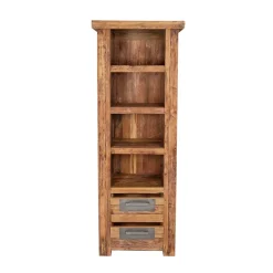 Massivholzregal Ragista aus Teak Recyclingholz