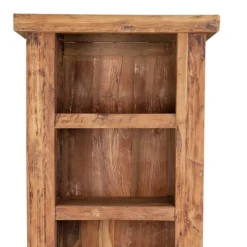 Massivholzregal Ragista aus Teak Recyclingholz