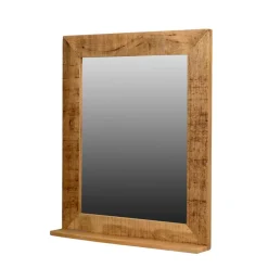 Massivholzspiegel Indri aus Mangobaum