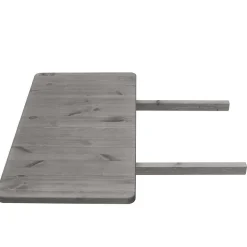 Massivholztisch in Grau & Kiefer Lauge - Eshelas