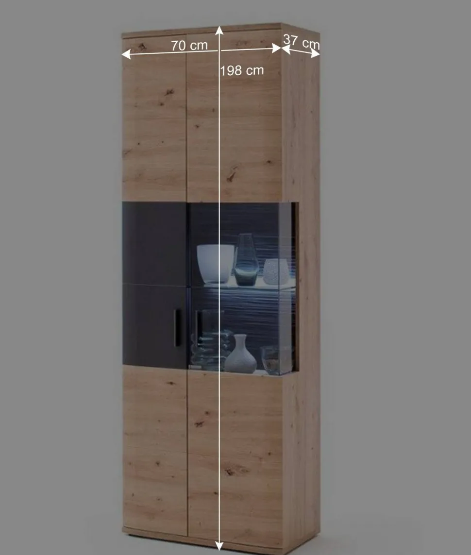 Möbel Wohnkombination Set - Vecenda (vierteilig)
