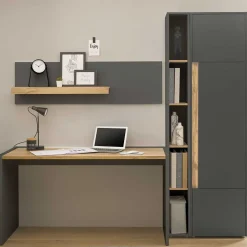 Möbelset fürs Home Office komplett - Ahilav (vierteilig)