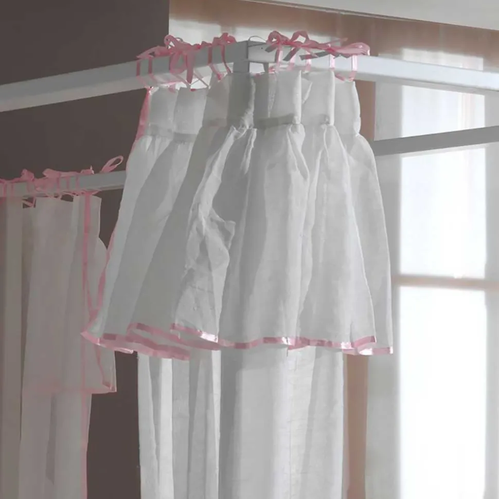 Mädchen Kinderbett Grandory mit Himmel