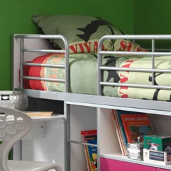 Mädchen-Hochbett Nina mit Schreibtisch