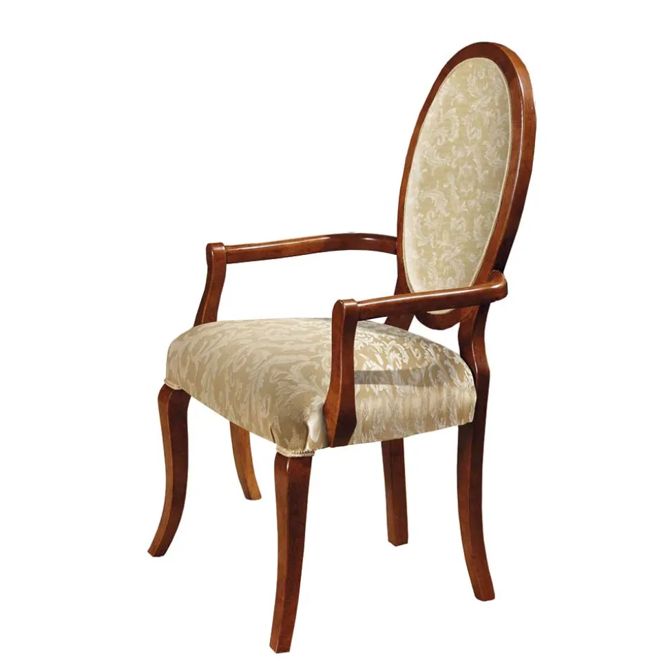 Medaillonstuhl mit Armlehnen - Motiz