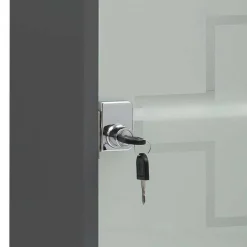 Medizinschrank mit abschließbarer Glastür - Ulma