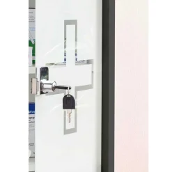 Medizinschrank mit abschließbarer Glastür - Ulma