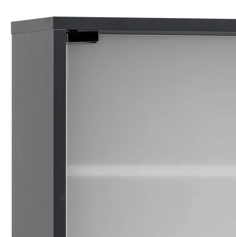 Medizinschrank mit Doppeltür aus Glas - Lucilla