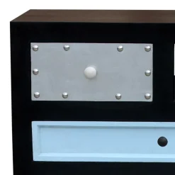 Mehrfarbige Hochkommode im Shabby Style - Mirana