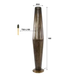 Metall Design-Stehleichte mit Lochmuster - Razmon