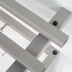 Metall Hängegarderobe in Taupe - Solca