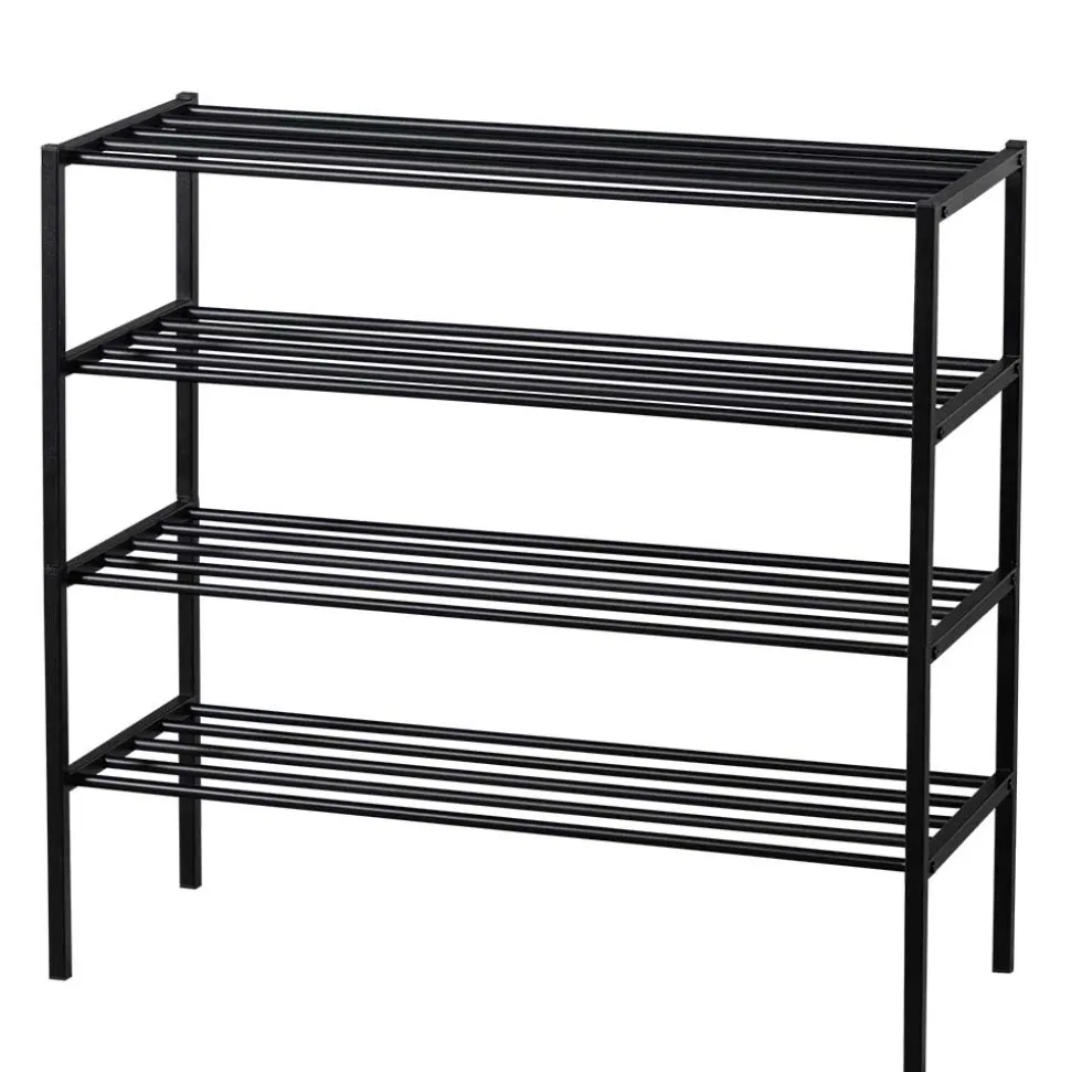 Metall Schuhregal mit vier Gitterablagen - Greeceline