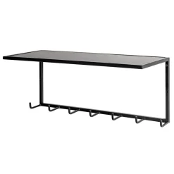 Metall Wandgarderobe mit Hutboden - Breznia