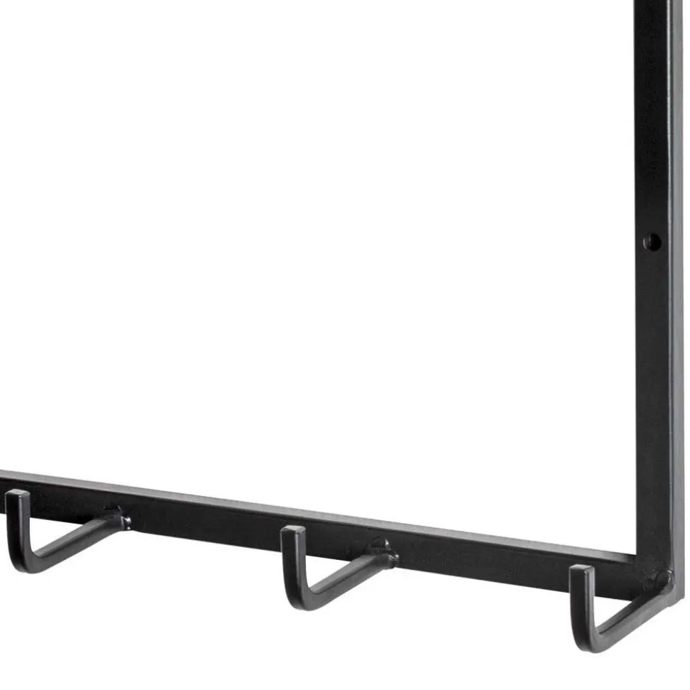 Metall Wandgarderobe mit Hutboden - Breznia