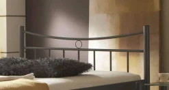 Metallbett Rebeca in Dunkelgrau