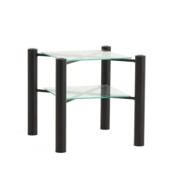 Metall-Doppelbett Looks in Schwarz (dreiteilig)