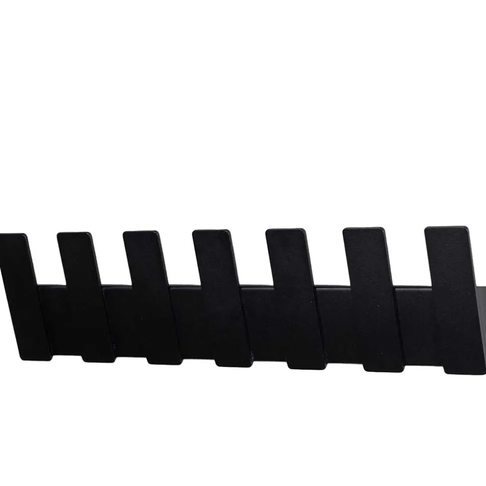 Metallgarderobe mit 7 Kleiderhaken - Halfa